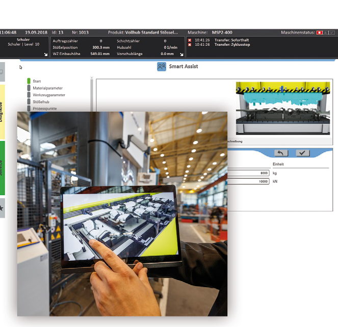 MSP-persen Software tool Smart assist
