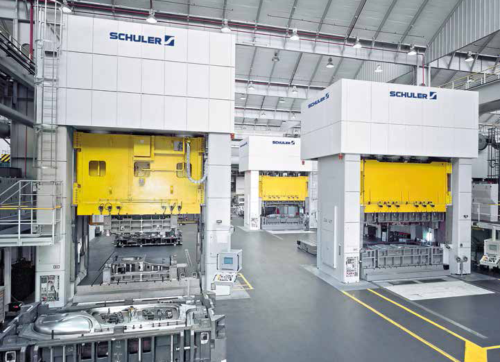 Schuler Hydraulische Try-out Persen